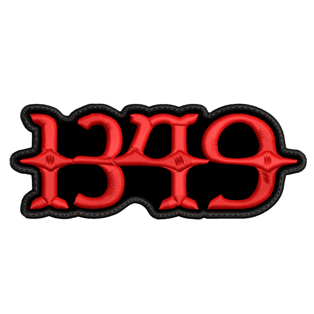 Parche Bordado 1349 Black Metal