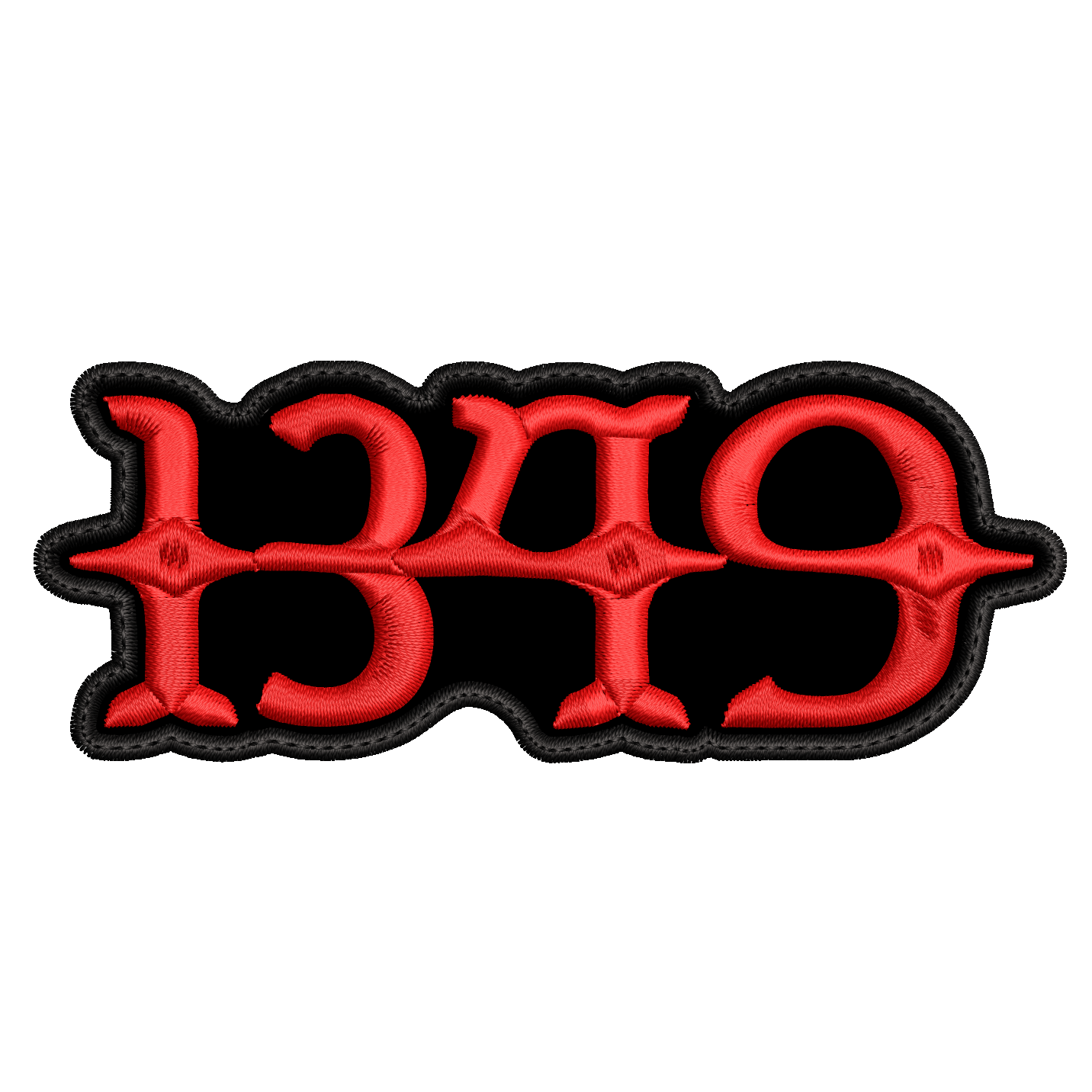 Parche Bordado 1349 Black Metal