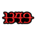 Parche Bordado Mini 1349 Black Metal