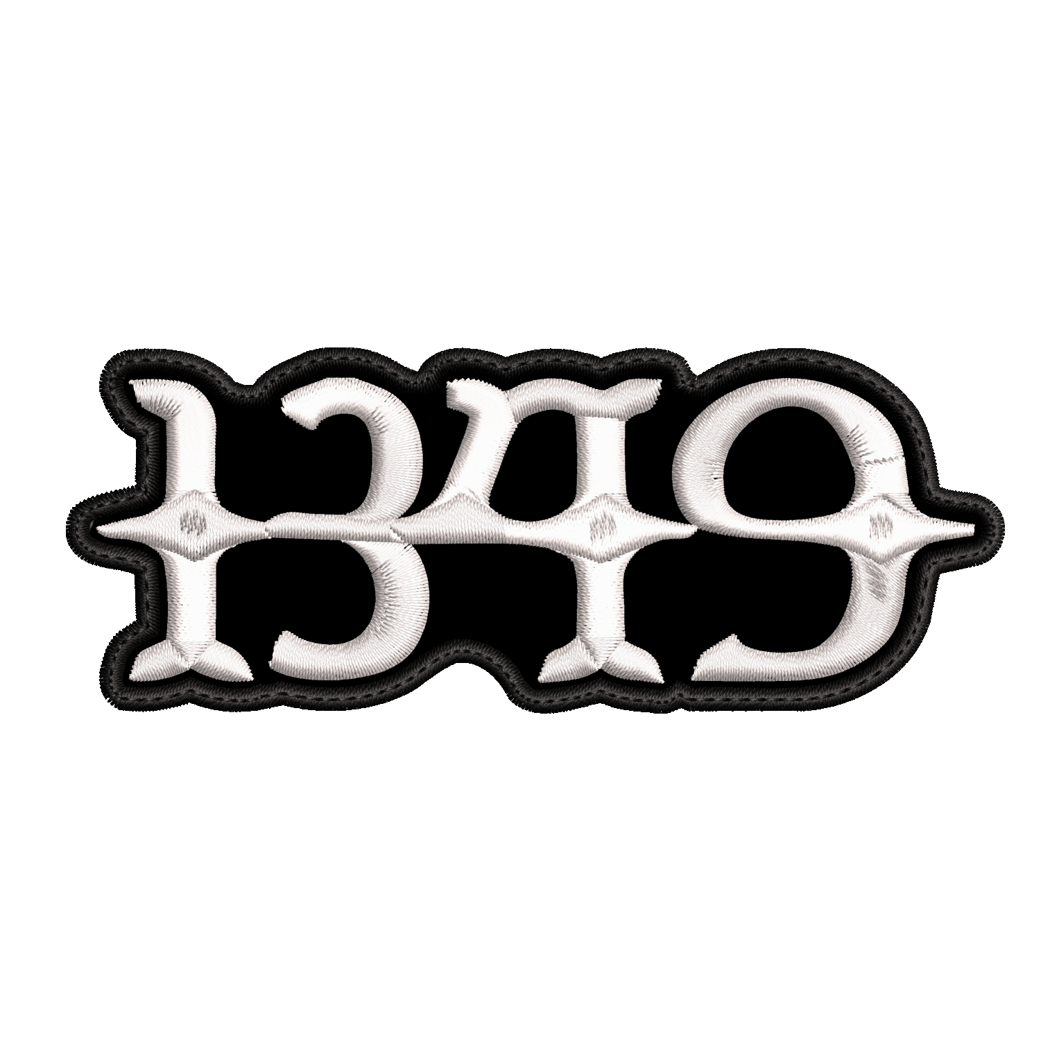 Parche Bordado 1349 Black Metal