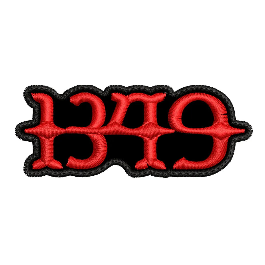 Parche Bordado 1349 Black Metal