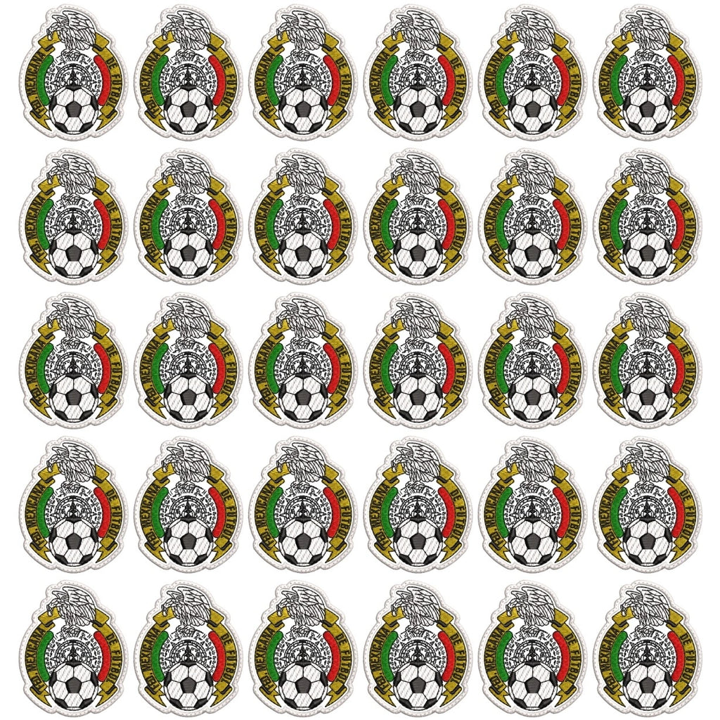 Pack Parches Bordados SELECCION MEXICANA 80´S
