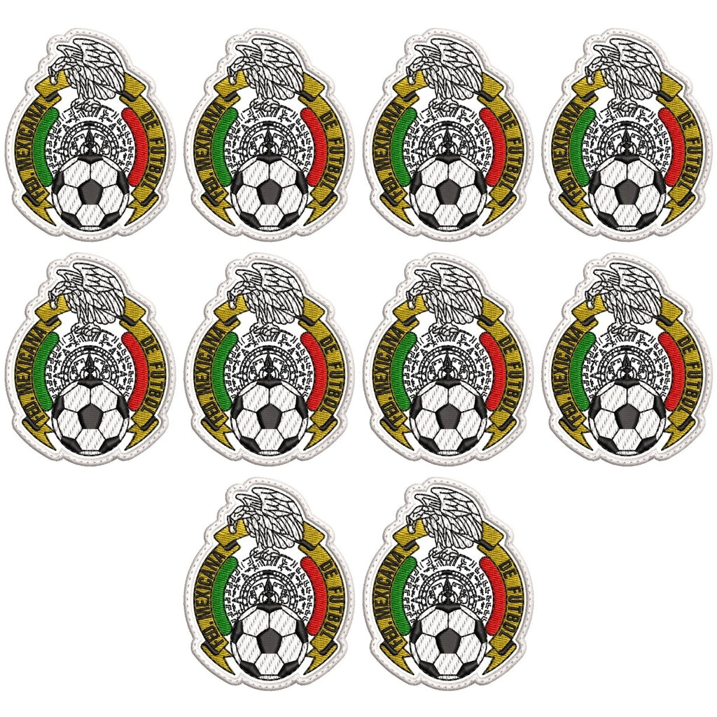Pack Parches Bordados SELECCION MEXICANA 80´S