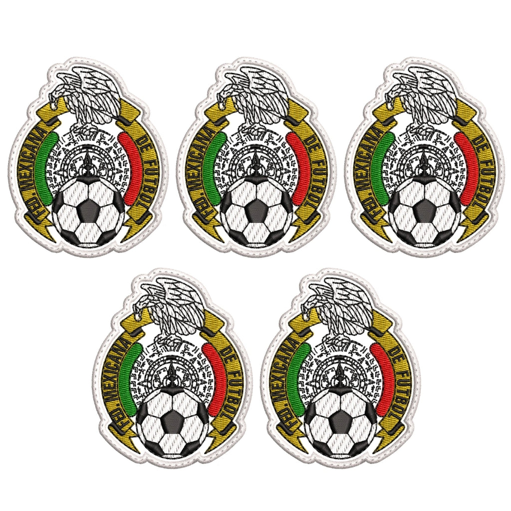 Pack Parches Bordados SELECCION MEXICANA 80´S