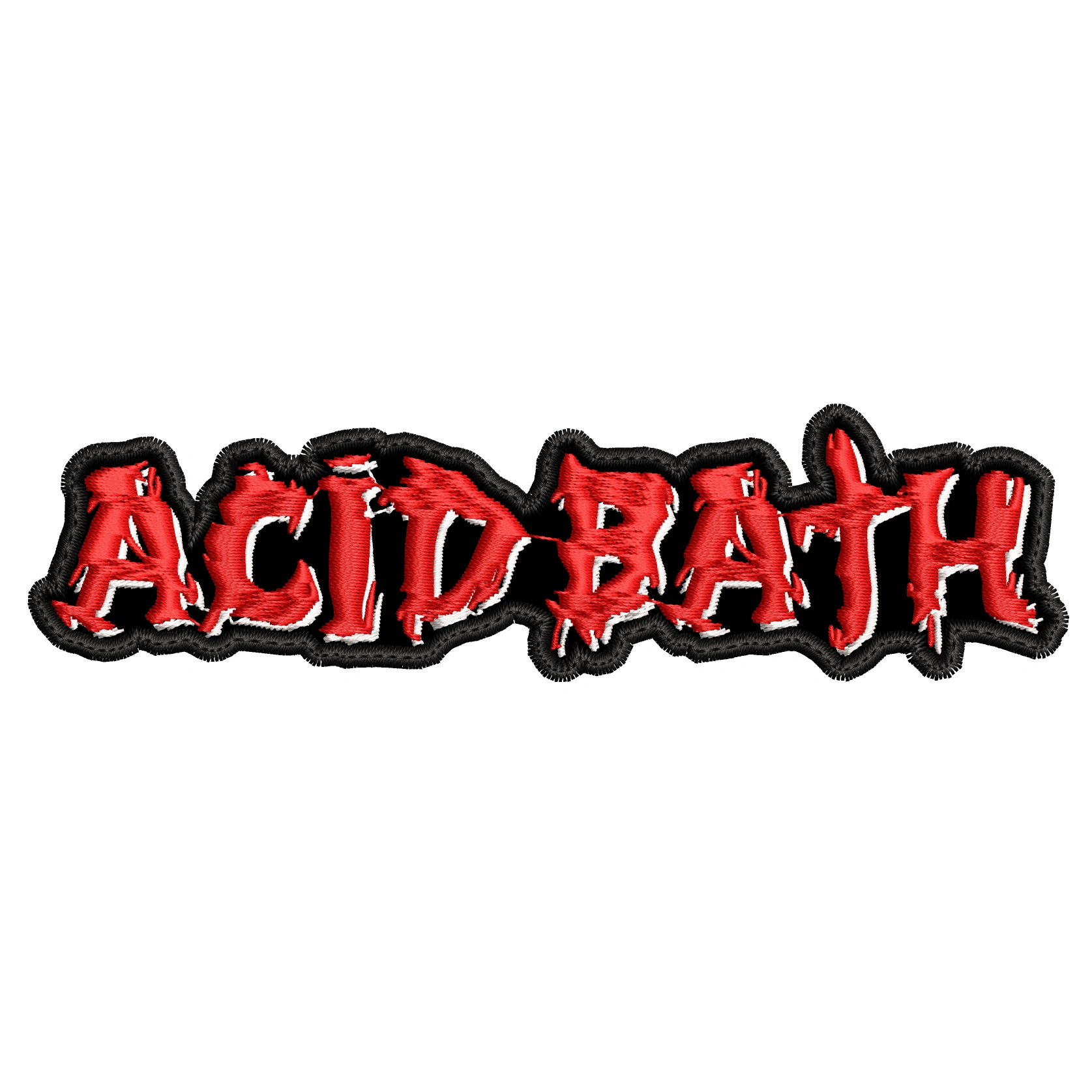 Parche Bordado ACID BATH Sludge Metal