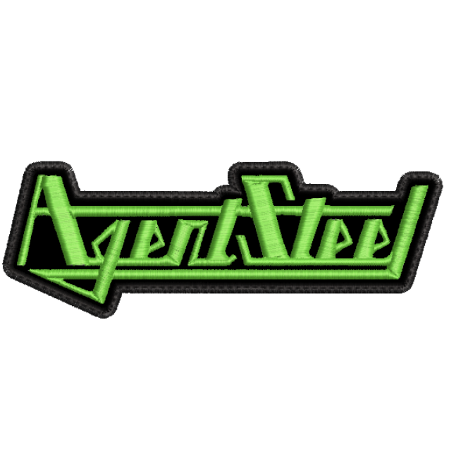 Parche Bordado AGENT STEEL Metal