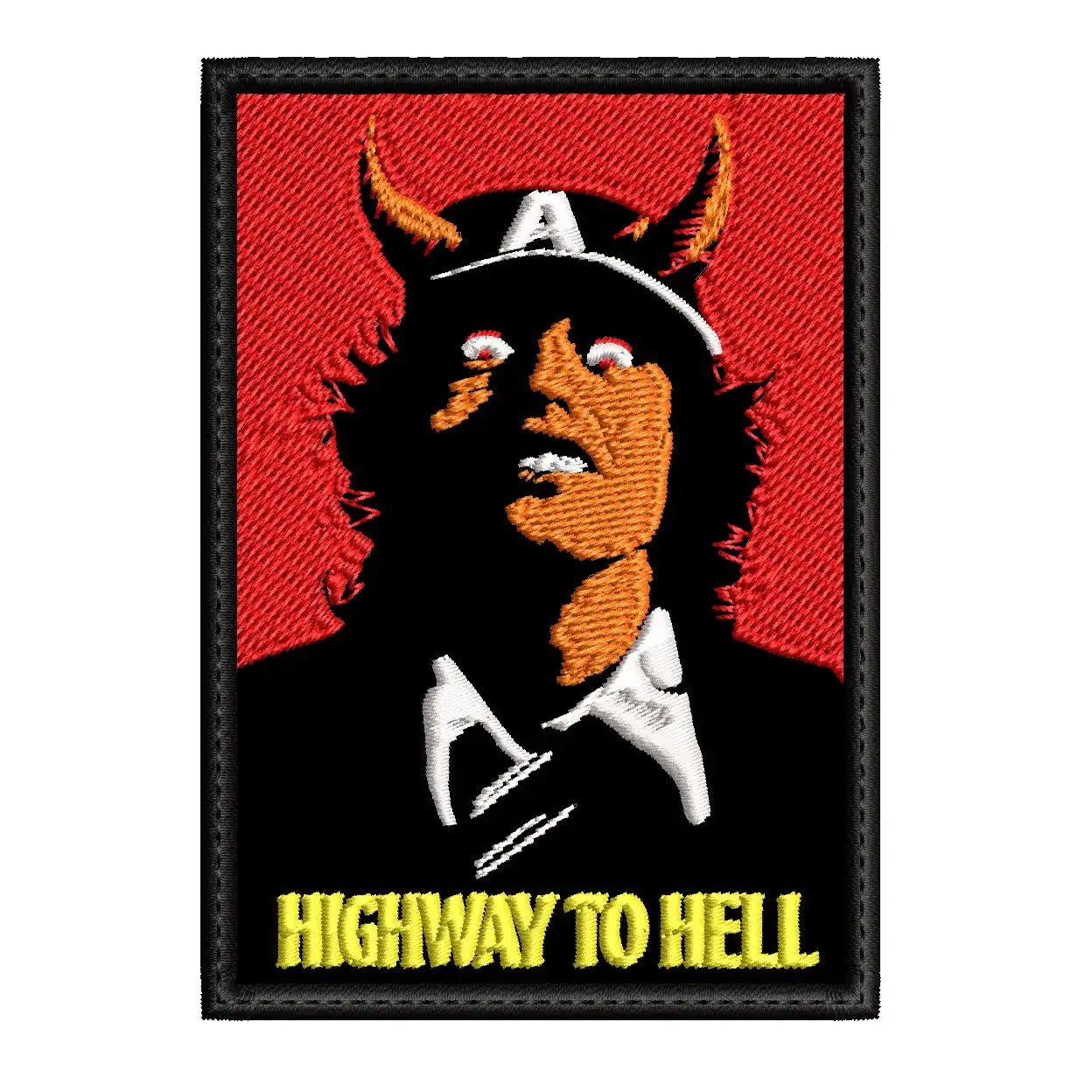 Parche Bordado ACDC Angus Young Hard Rock