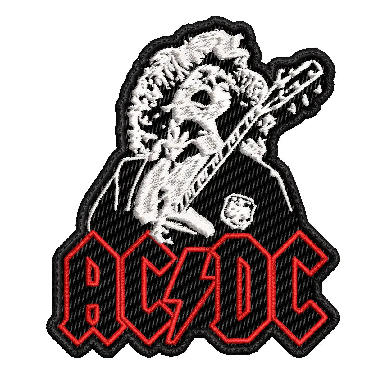 Parche Bordado ACDC Angus Young Hard Rock
