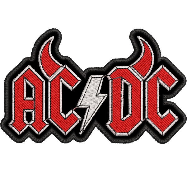 Parche Bordado ACDC Hard Rock