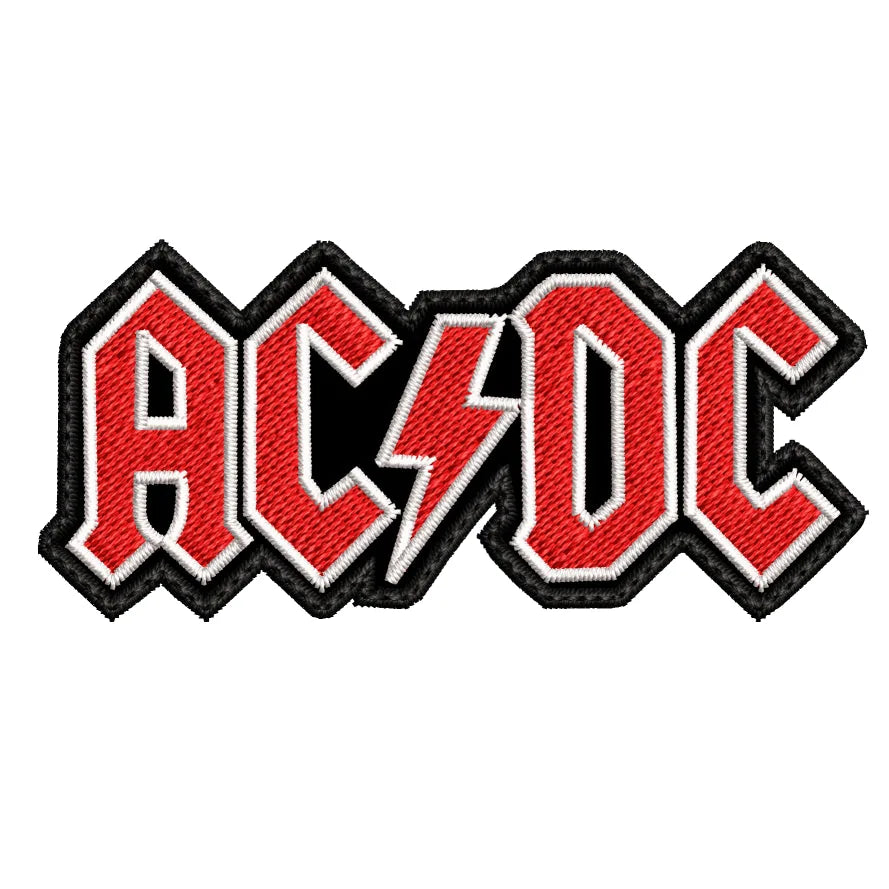 Parche Bordado Mini ACDC Hard Rock