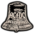 Parche Bordado Mini Hells Bells ACDC Hard Rock