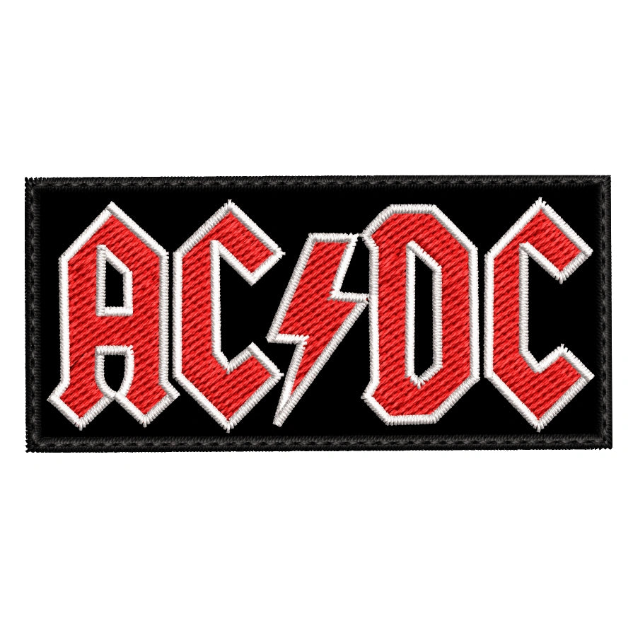 Parche Bordado Mini ACDC Hard Rock
