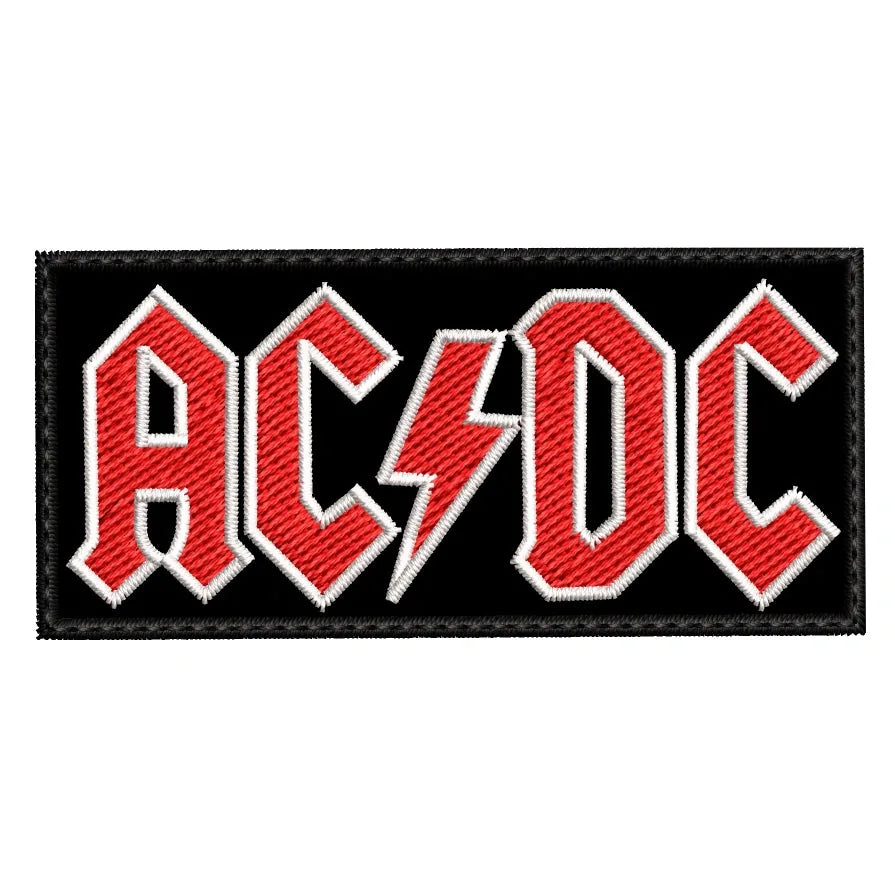Parche Bordado Mini ACDC Hard Rock