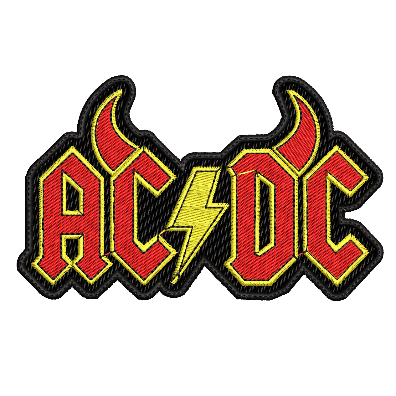 Parche Bordado ACDC Hard Rock