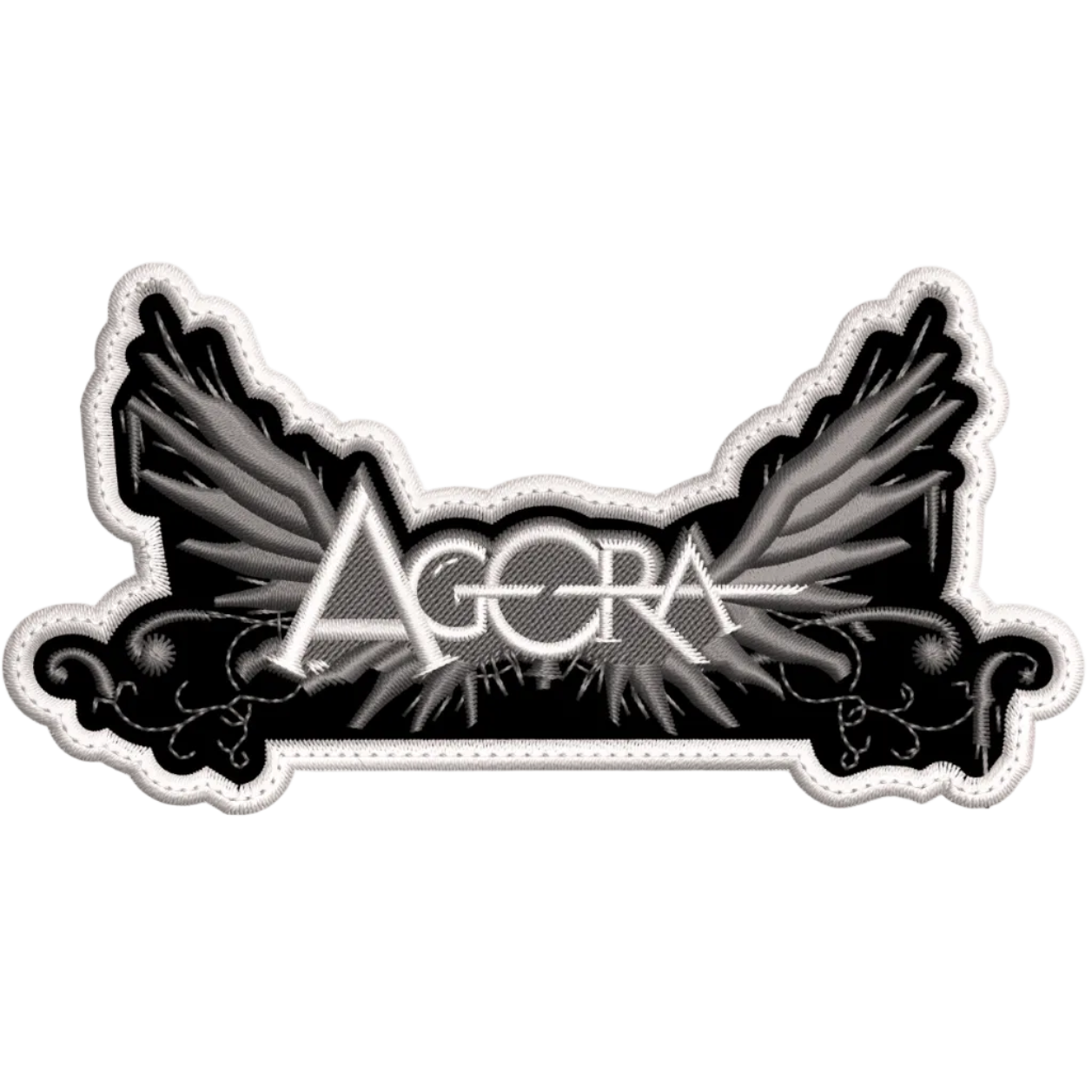 Parche Bordado AGORA Metal