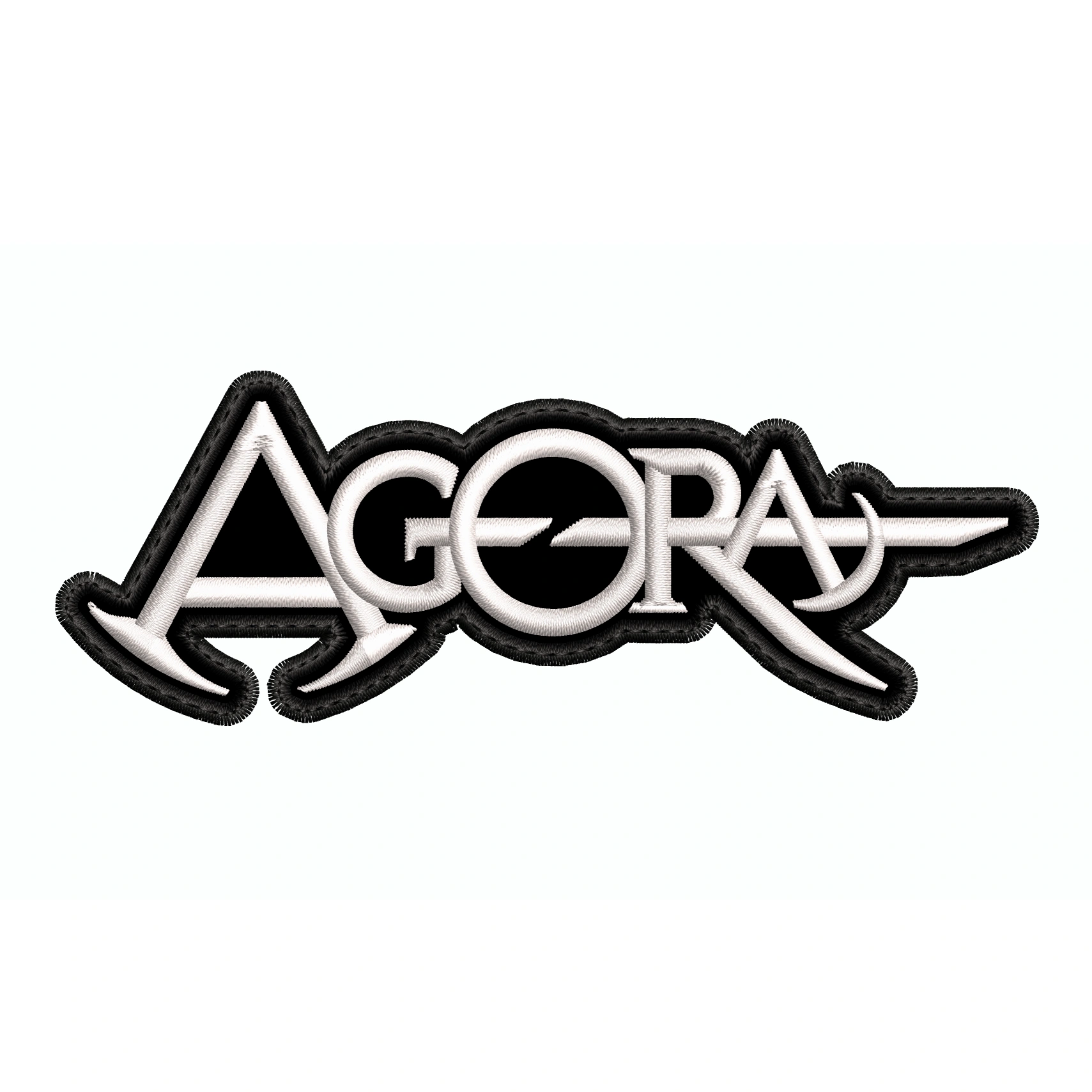 Parche Bordado AGORA Metal