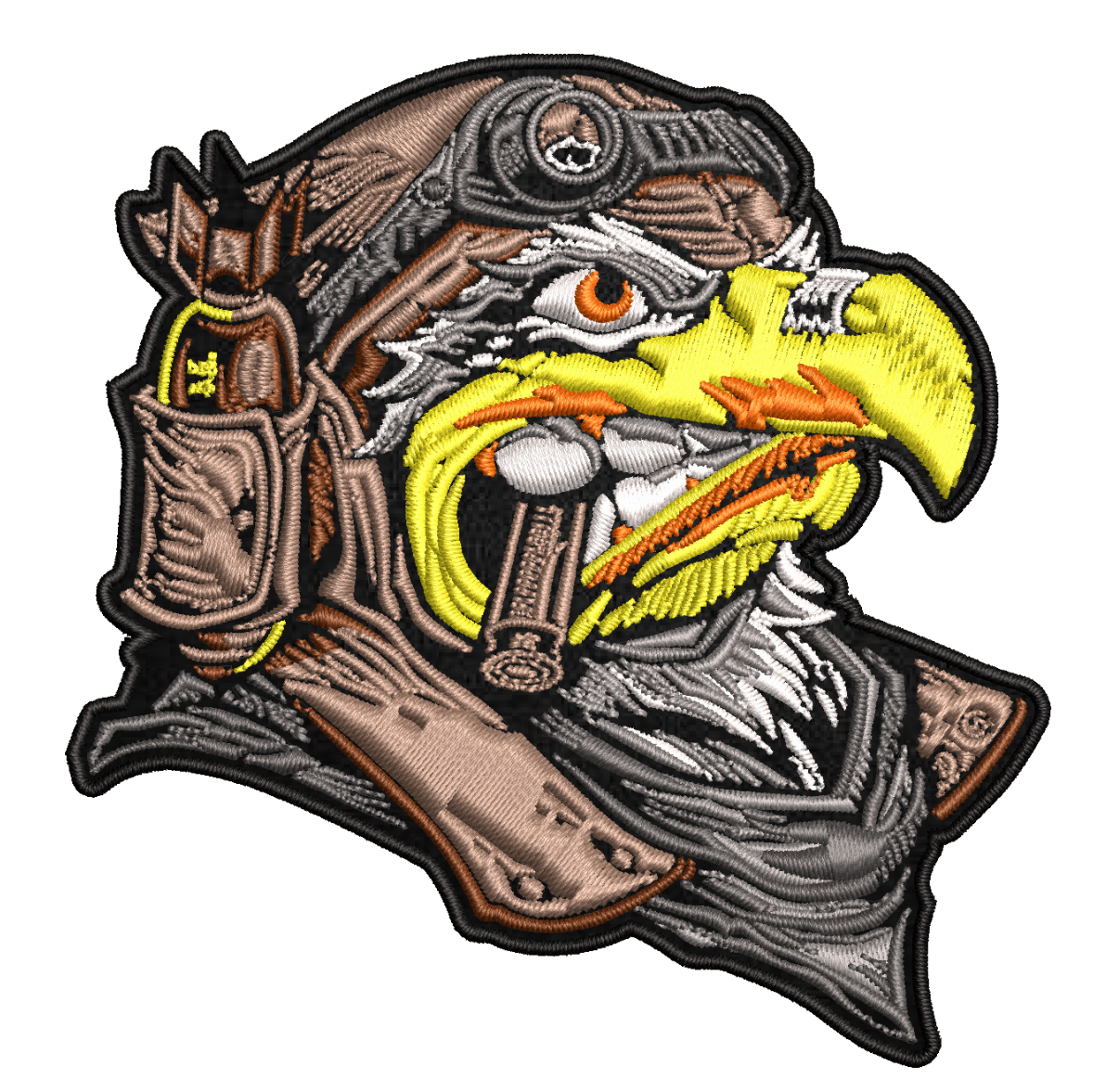 Parche Bordado AGUILA BIKER