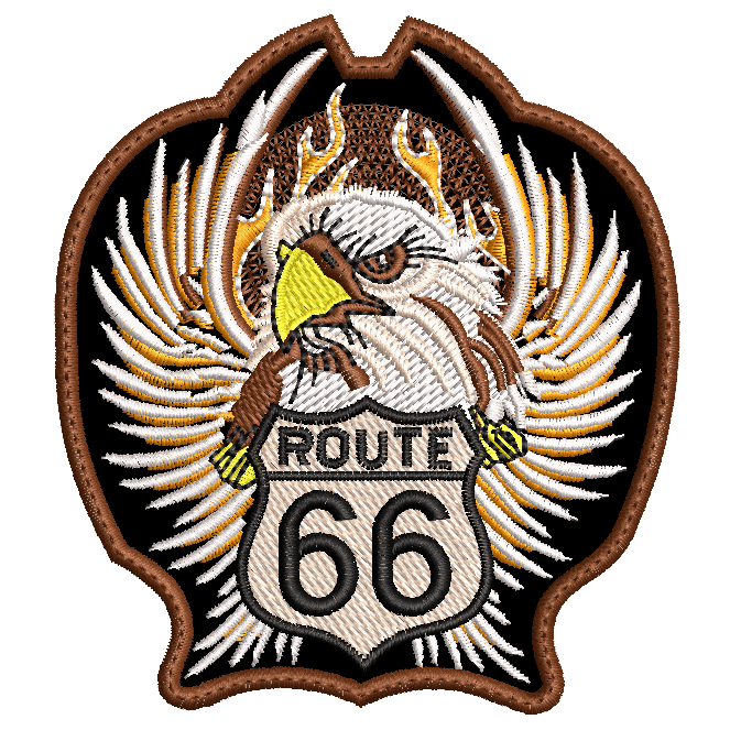 Parche Bordado AGUILA ROUTE