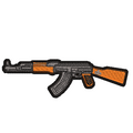 Parche Bordado AK47