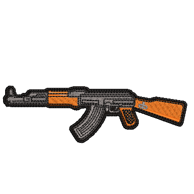 Parche Bordado AK47