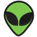 Parche Bordado Mini ALIEN
