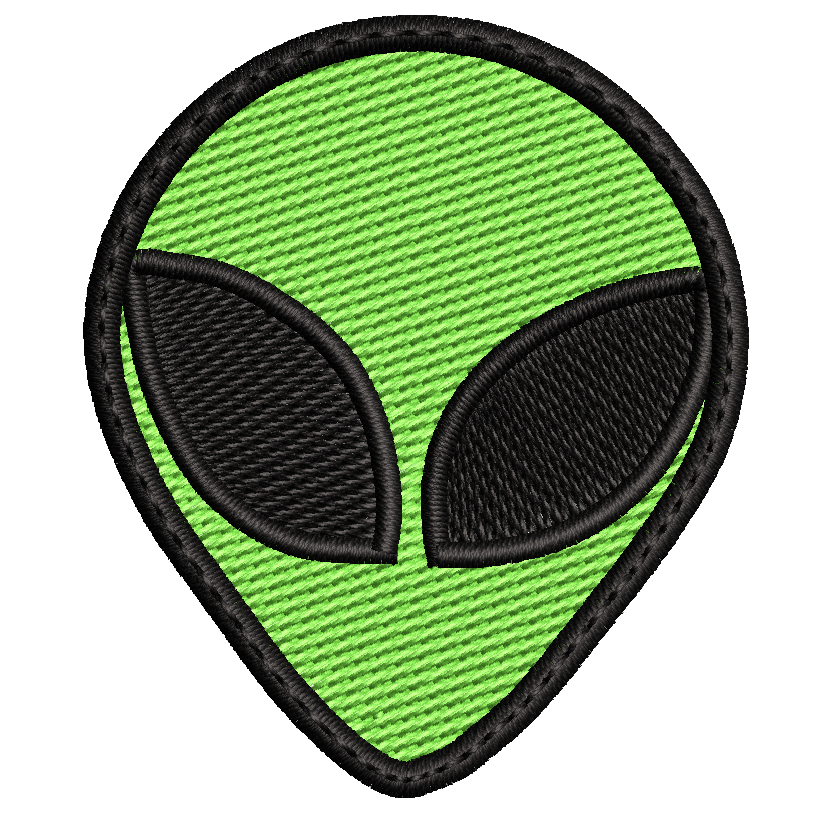 Parche Bordado Mini ALIEN
