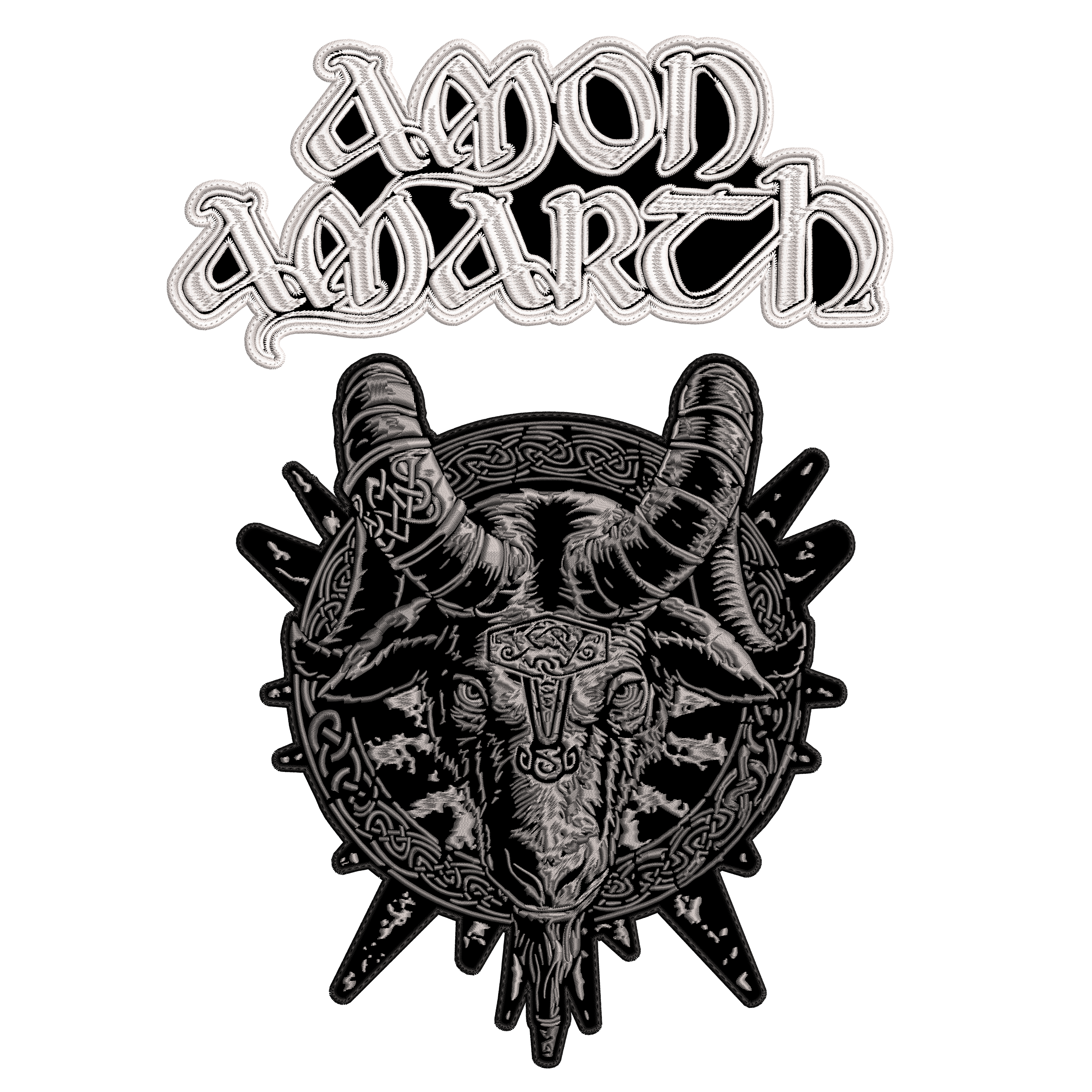 Espaldera Bordada AMON AMARTH Death Metal