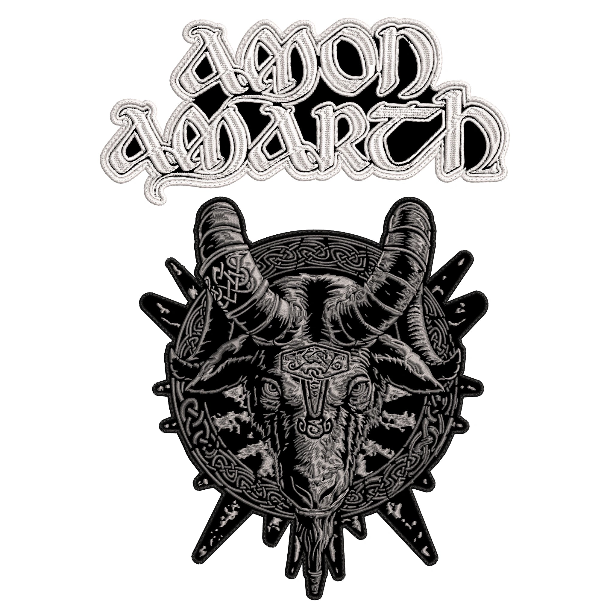 Espaldera Bordada AMON AMARTH Death Metal