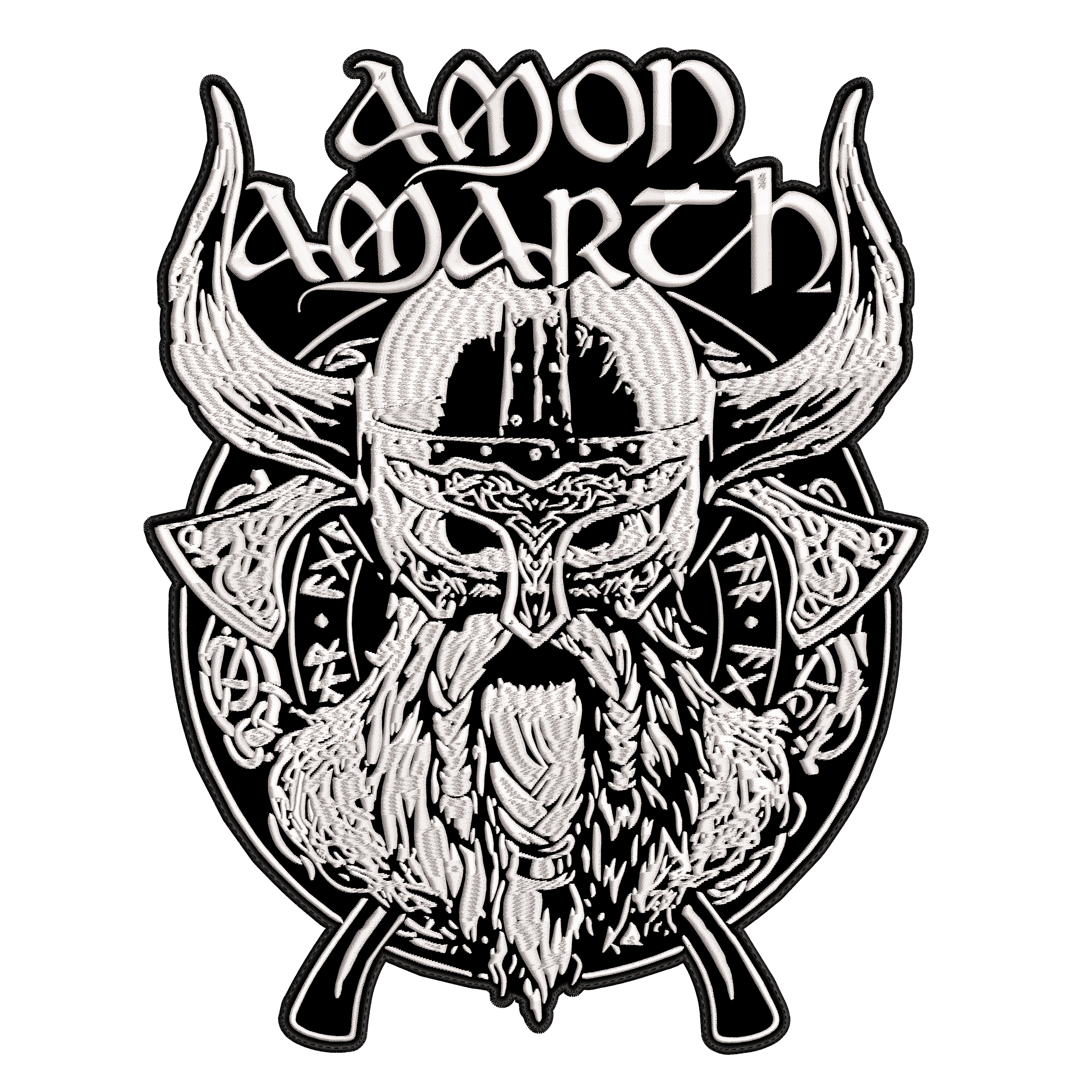 Espaldera Bordada AMON AMARTH Death Metal