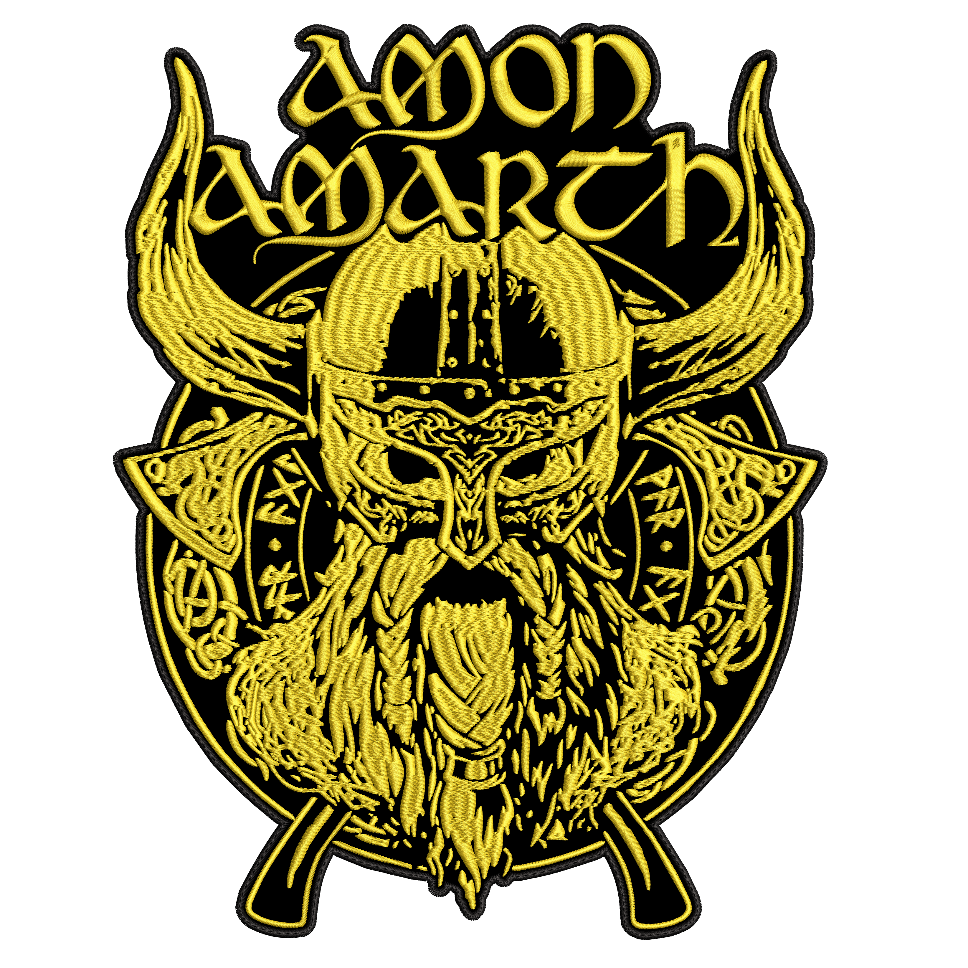 Espaldera Bordada AMON AMARTH Death Metal