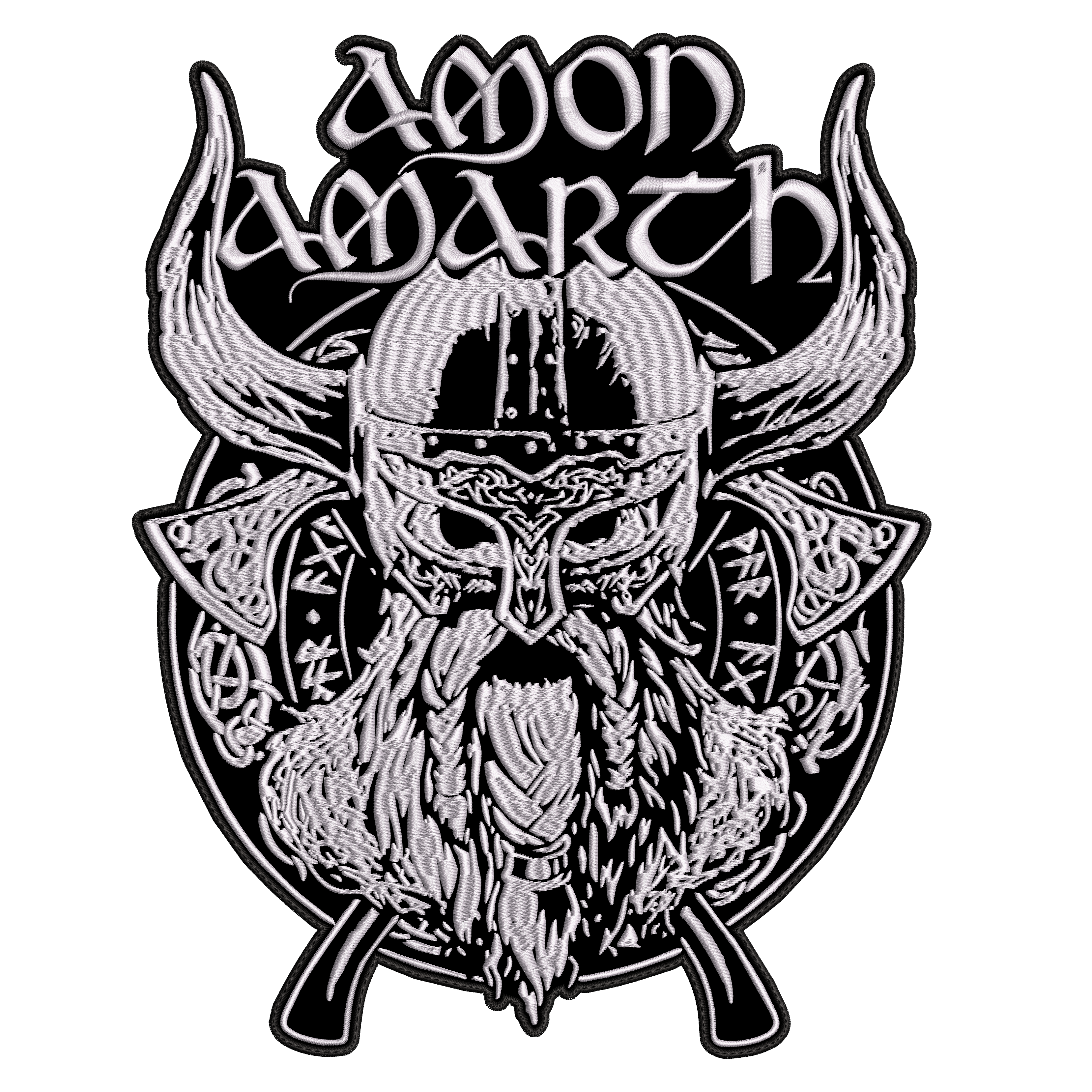 Espaldera Bordada AMON AMARTH Death Metal