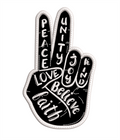 Parche Bordado AMOR Y PAZ