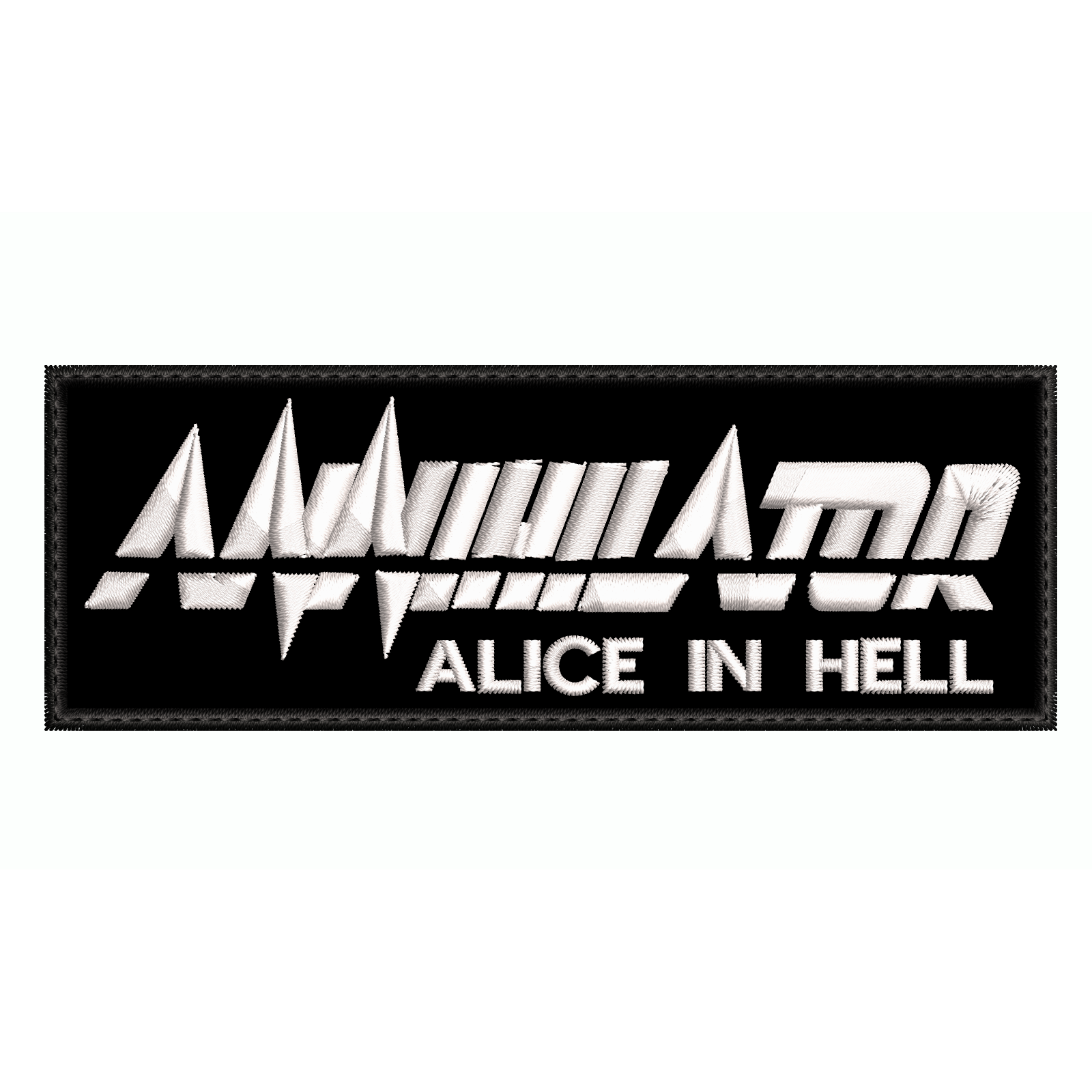 Parche Bordado Alice In Hell ANNIHILATOR Metal