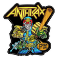 Parche Bordado Judge Dredd ANTHRAX Metal
