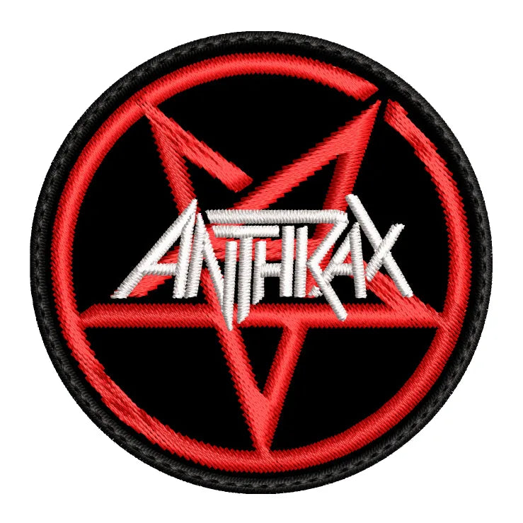 Parche Bordado Mini ANTHRAX Metal