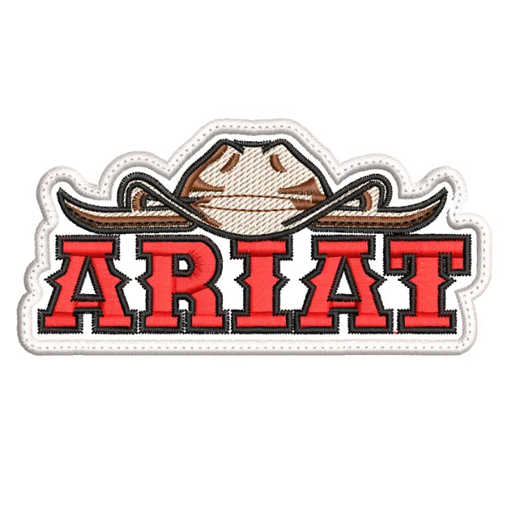 Parche Bordado ARIAT