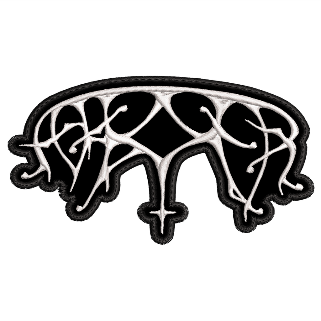 Parche Bordado ASH BORER Black Metal