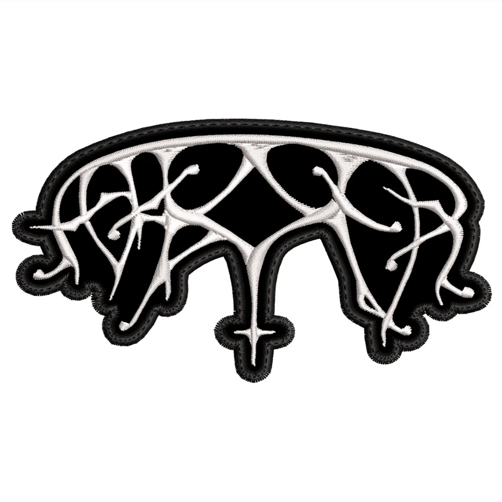 Parche Bordado ASH BORER Black Metal