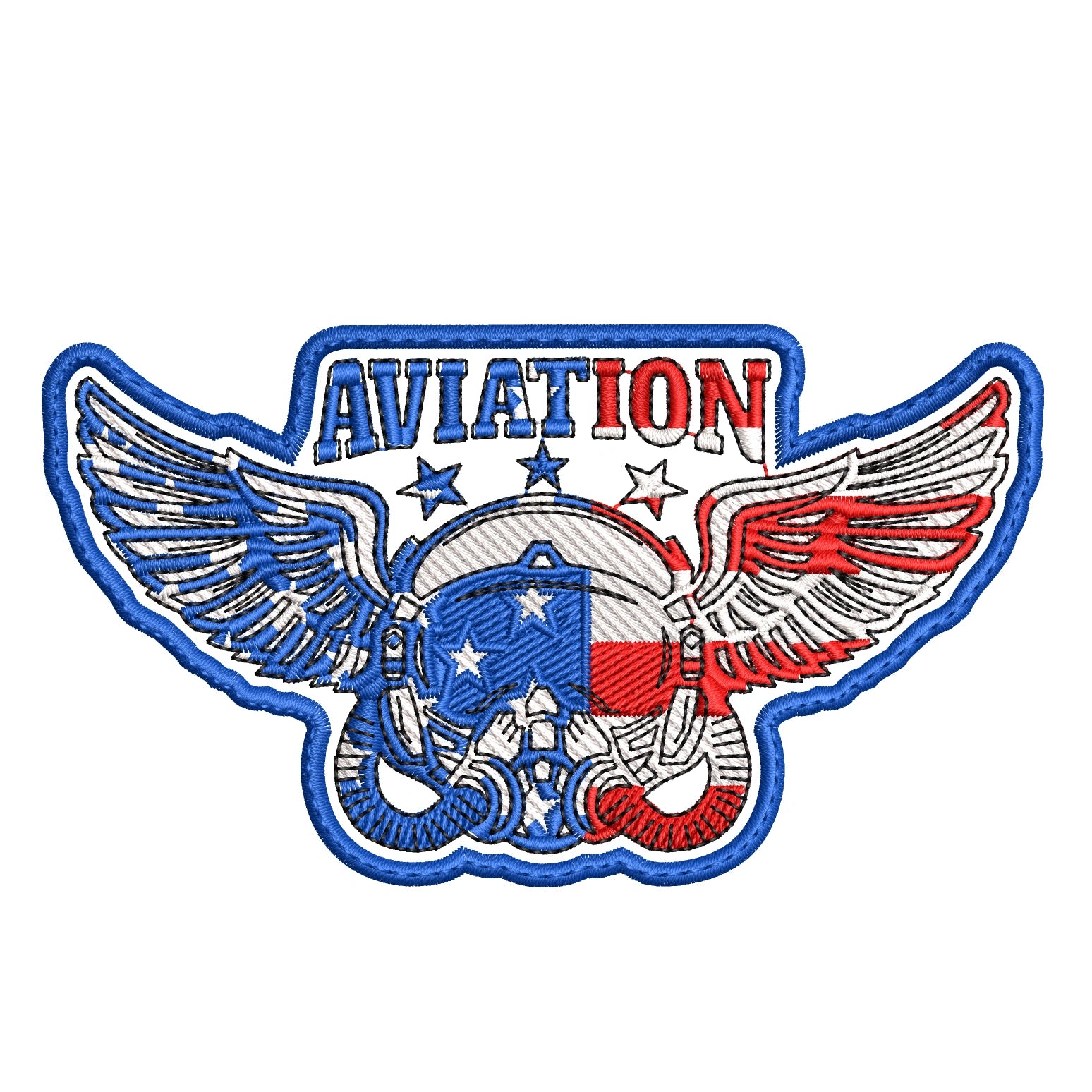 Parche Bordado AVIATION