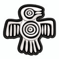 Parche Bordado PAJARO ESPIRITUAL Azteca