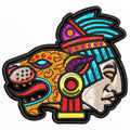 Parche Bordado JAGUAR AZTECA