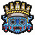 Parche Bordado TLALOC Dios de la Lluvia
