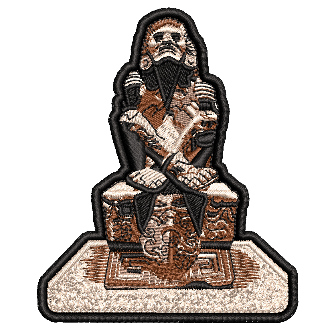 Parche Bordado DIOS XOCHIPILI