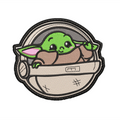 Parche Bordado BABY YODA Star Wars