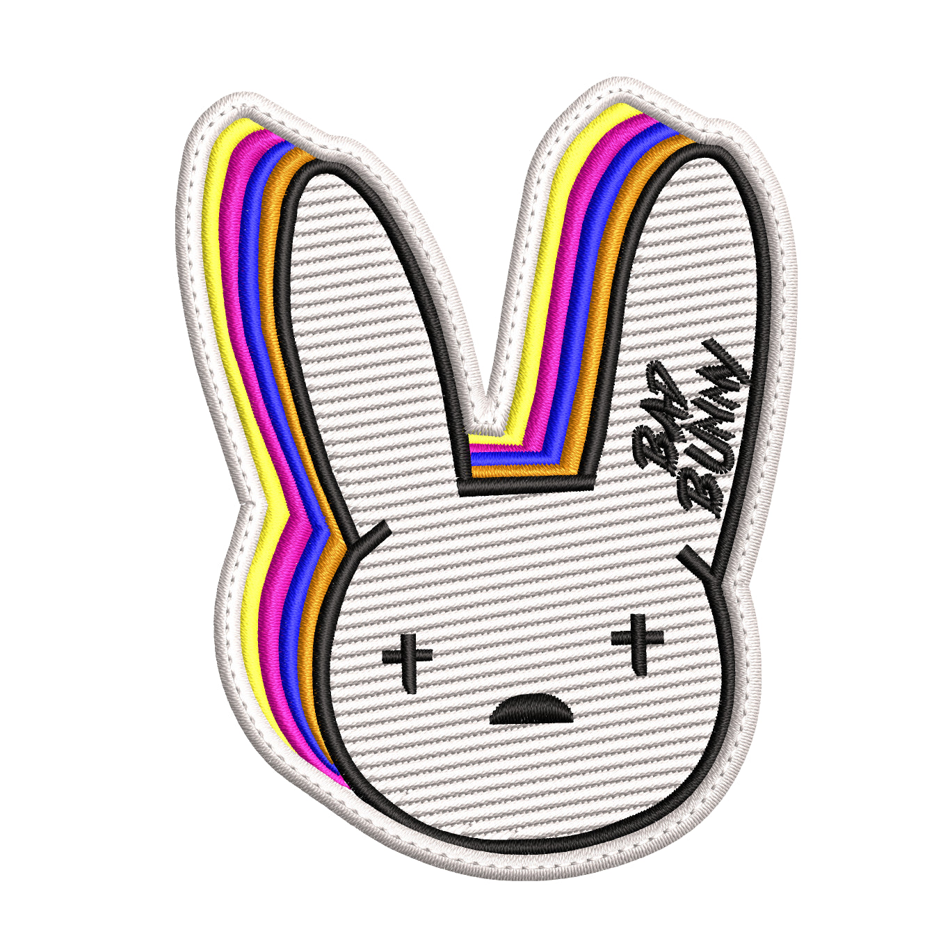 Parche Bordado BAD BUNNY