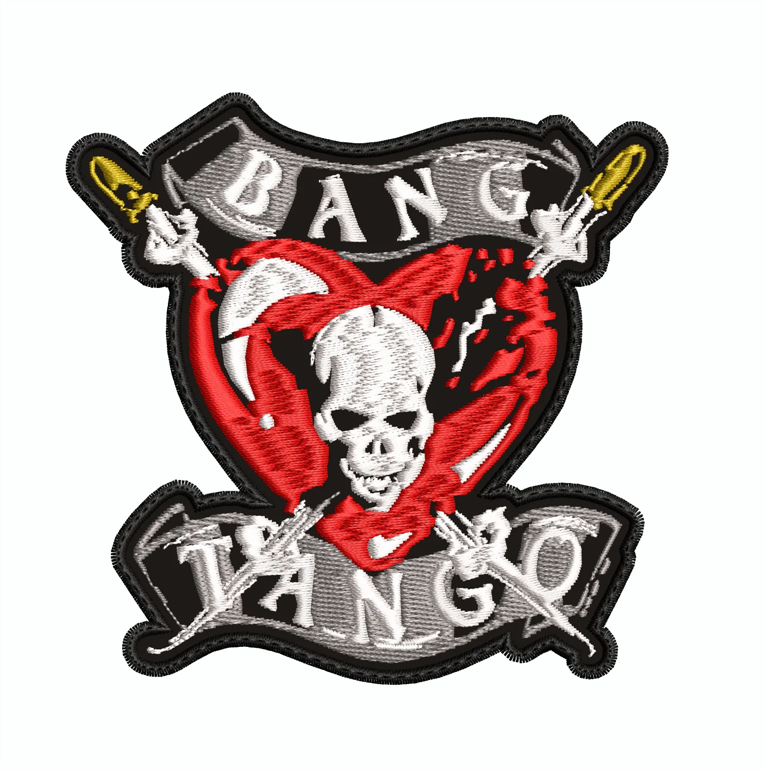 Parche Bordado BANG TANGO Hard Rock