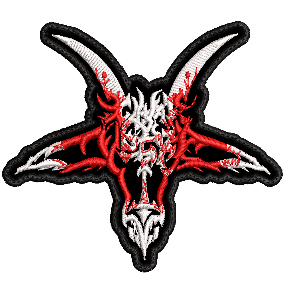 Parche Bordado BAPHOMET Death Metal