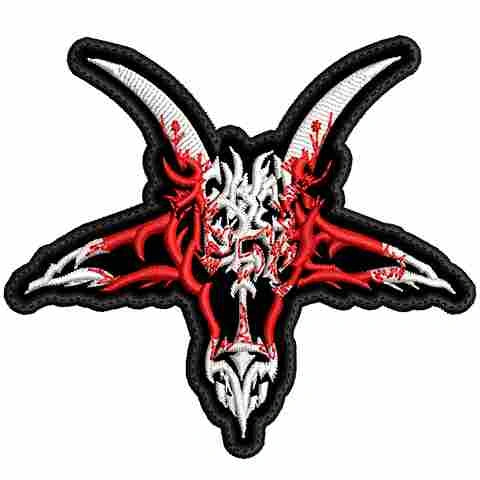 Parche Bordado BAPHOMET Death Metal