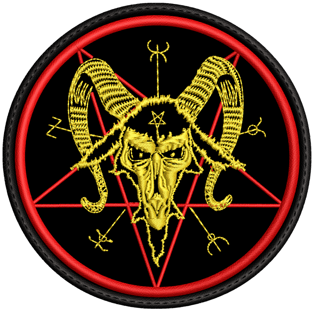 Parche Bordado BAPHOMET Death Metal