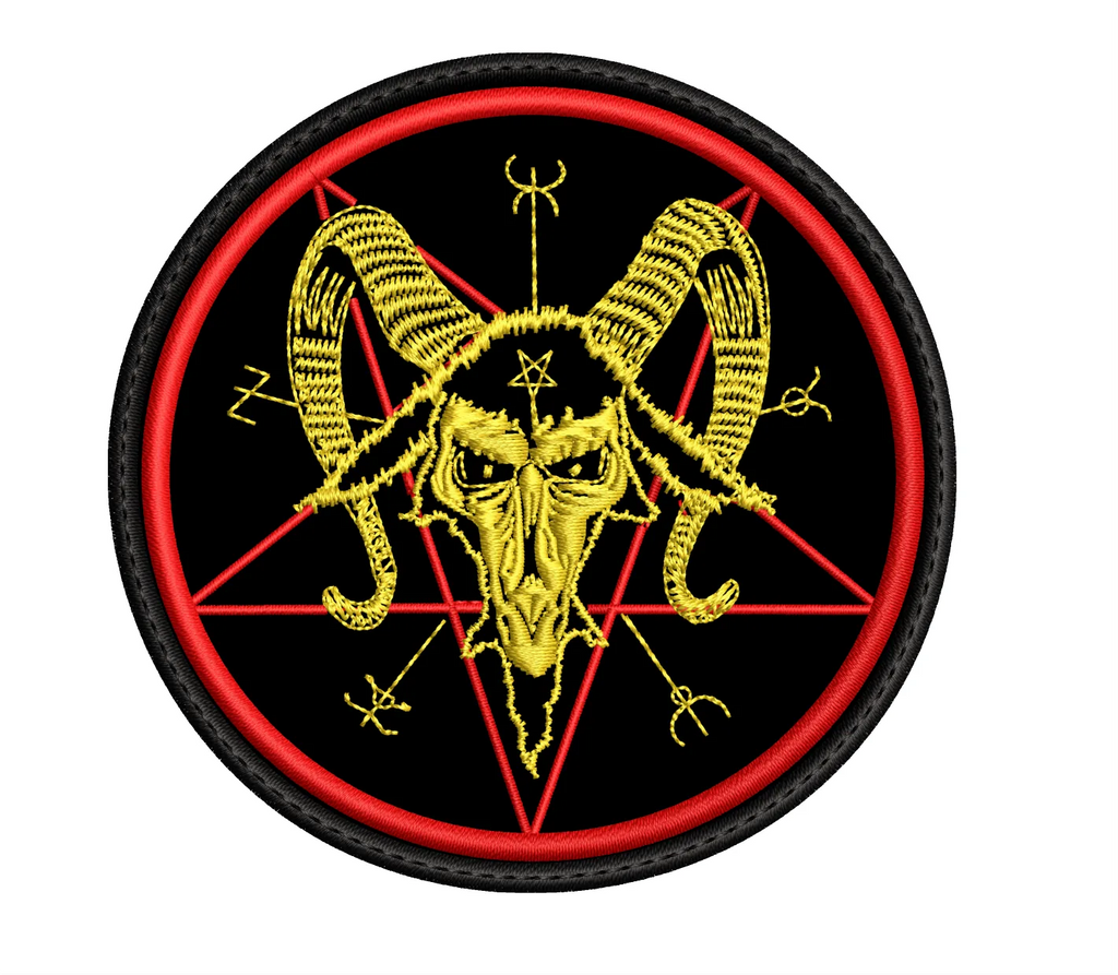 Parche Bordado BAPHOMET Death Metal